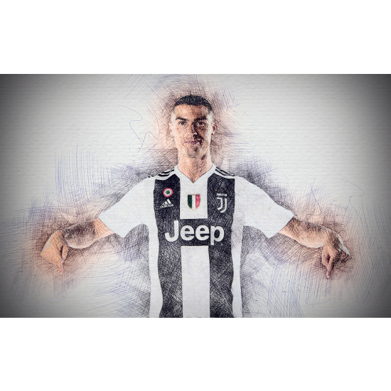 Carta da parati panoramica Calcio - Giocatore di Calcio