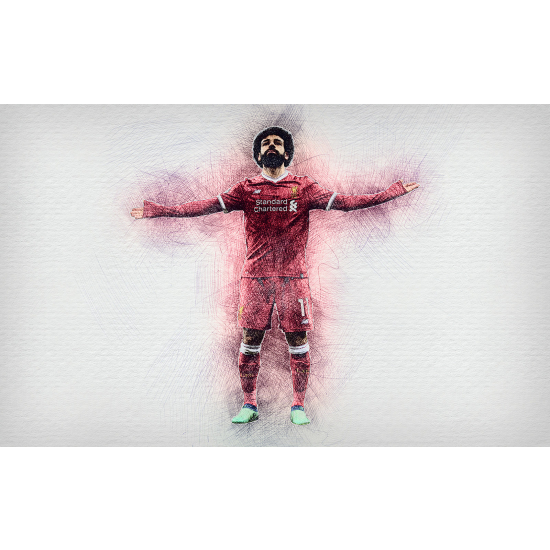 Carta da parati panoramica Calcio - Giocatore di Calcio