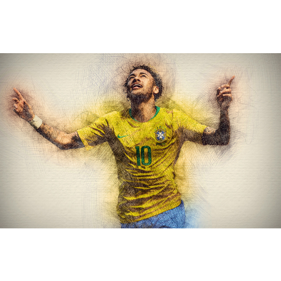 Carta da parati panoramica Calcio - Giocatore di Calcio