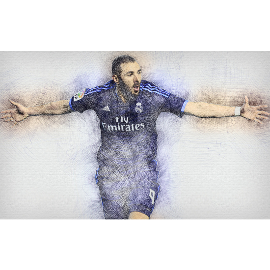 Carta da parati panoramica Calcio - Giocatore di Calcio