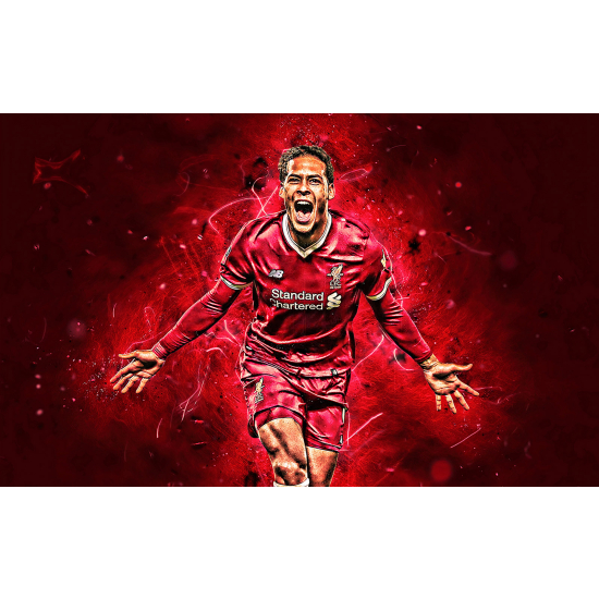 Carta da parati panoramica Calcio - Giocatore di Calcio