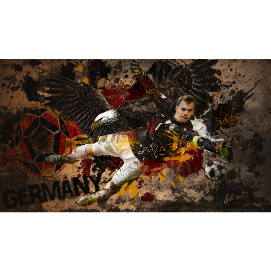 Carta da parati panoramica Calcio - Giocatore di Calcio