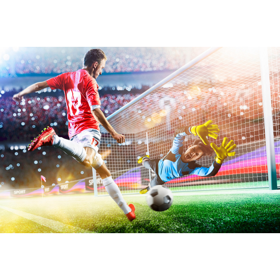 Carta da parati panoramica Calcio - Giocatore di Calcio