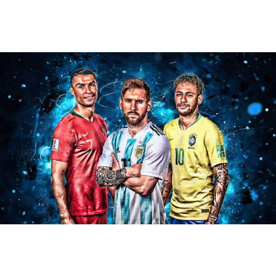 Carta da parati panoramica Calcio - Giocatori di Calcio