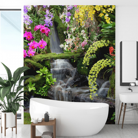 Carta da parati panoramica - Cascata di Fiori