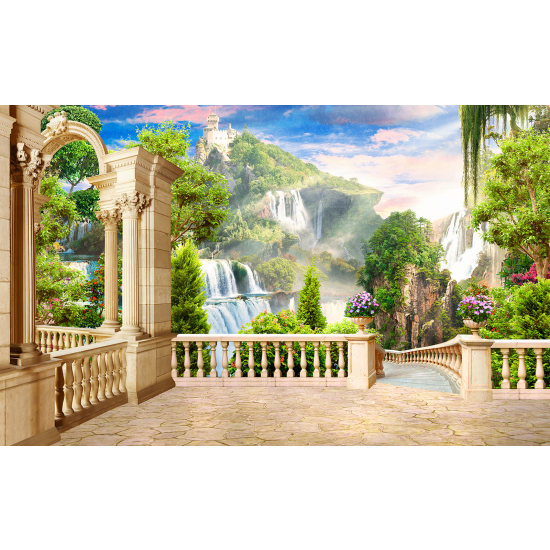 Carta da parati panoramica - Cascate