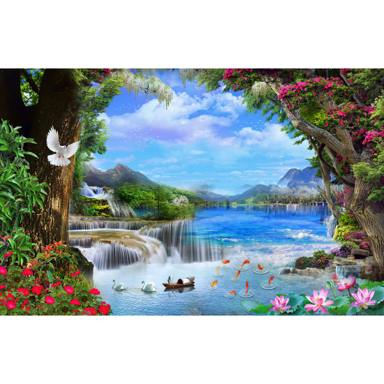 Carta da parati panoramica - Cascate