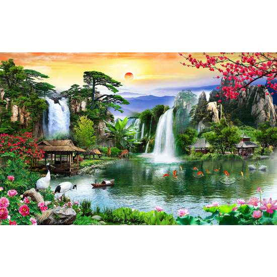 Carta da parati panoramica - Cascate