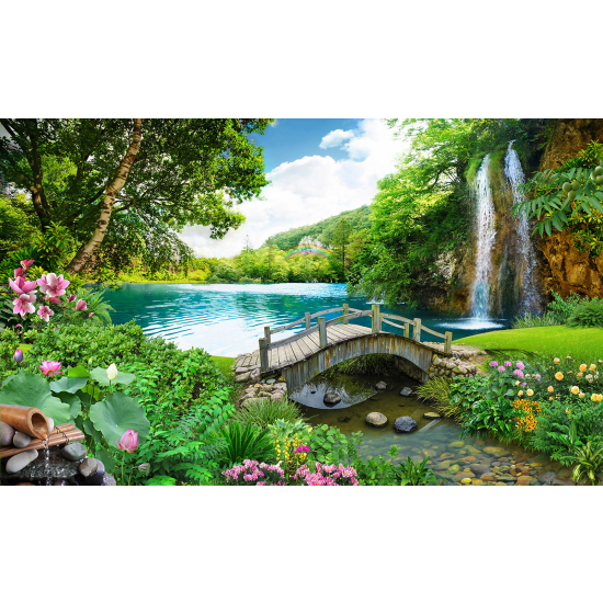 Carta da parati panoramica - Cascate