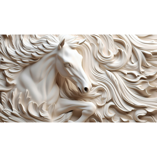 Carta da parati panoramica - Cavallo 3D