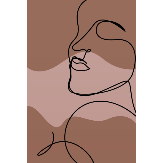 Carta da parati panoramica - Donna Boho