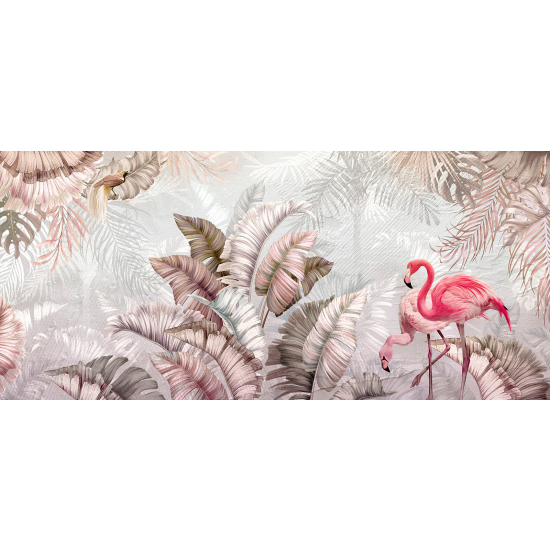 Carta da parati panoramica - Fenicotteri Rosa