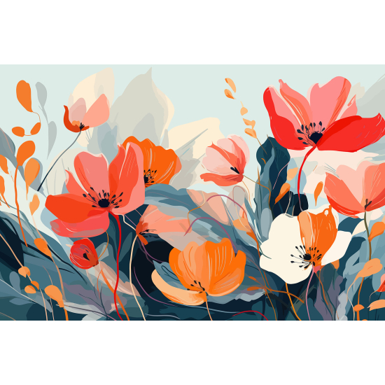 Carta da parati panoramica - Fiori
