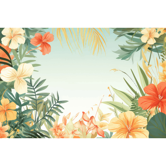 Carta da parati panoramica - Fiori