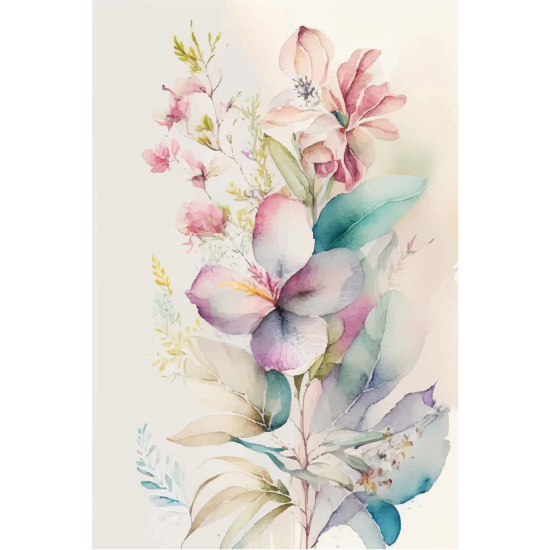 Carta da parati panoramica - Fiori
