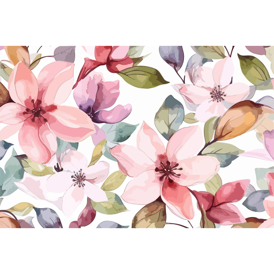 Carta da parati panoramica - Fiori