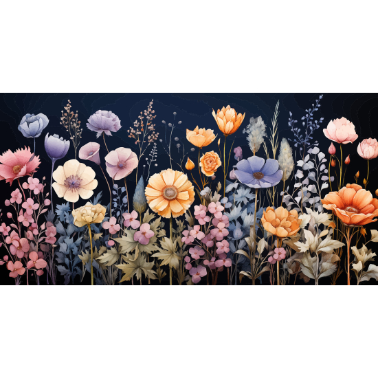 Carta da parati panoramica - Fiori
