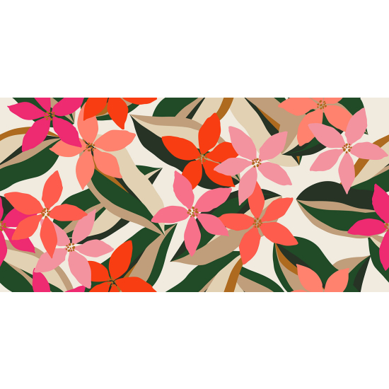 Carta da parati panoramica - Fiori