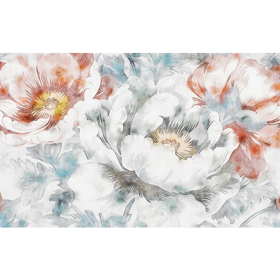Carta da parati panoramica - Fiori