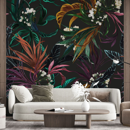 Carta da parati panoramica - Fiori tropicali
