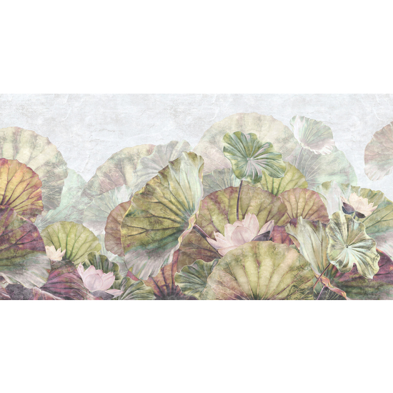 Carta da parati panoramica - Foglie tropicali