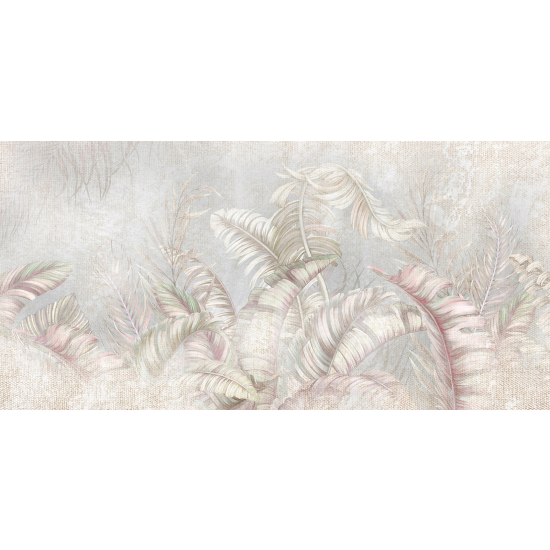 Carta da parati panoramica - Foglie tropicali