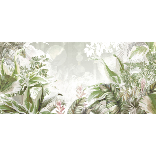 Carta da parati panoramica - Foglie tropicali