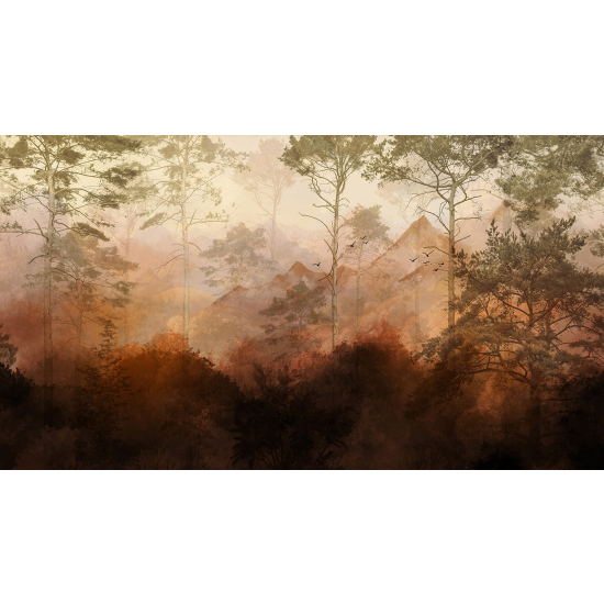 Carta da parati panoramica - Foresta