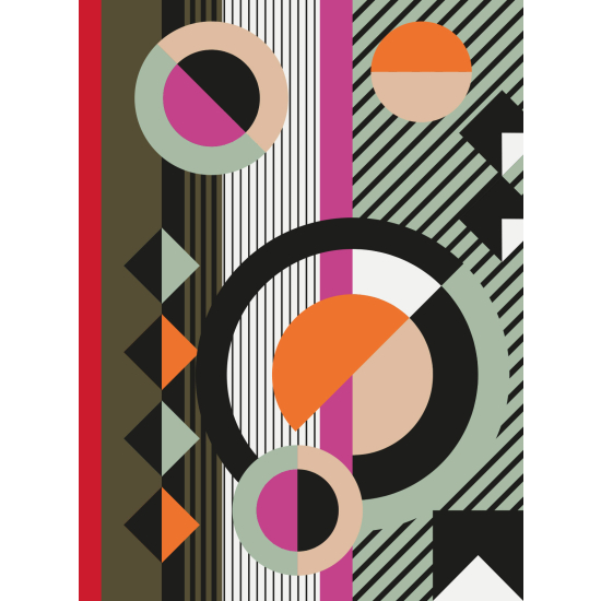 Carta da parati panoramica - Geometrica