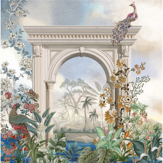 Carta da parati panoramica - Giardino