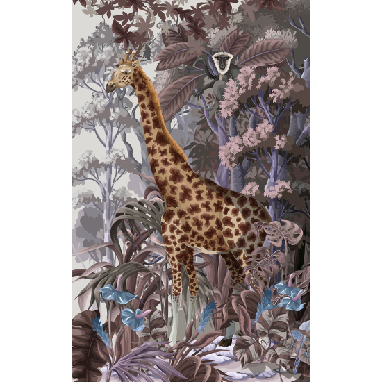 Carta da parati panoramica - Giraffa