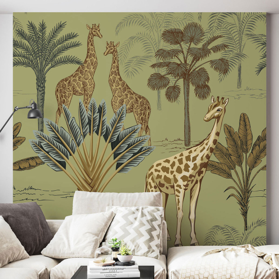 Carta da parati panoramica - Giraffe