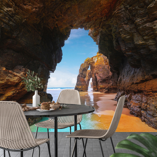 Carta da parati panoramica - Grotte Mare