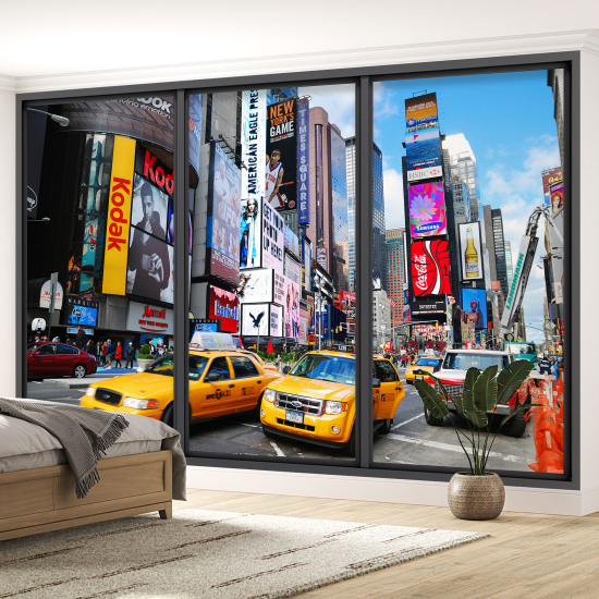 Carta da parati panoramica - Illusione ottica - New York