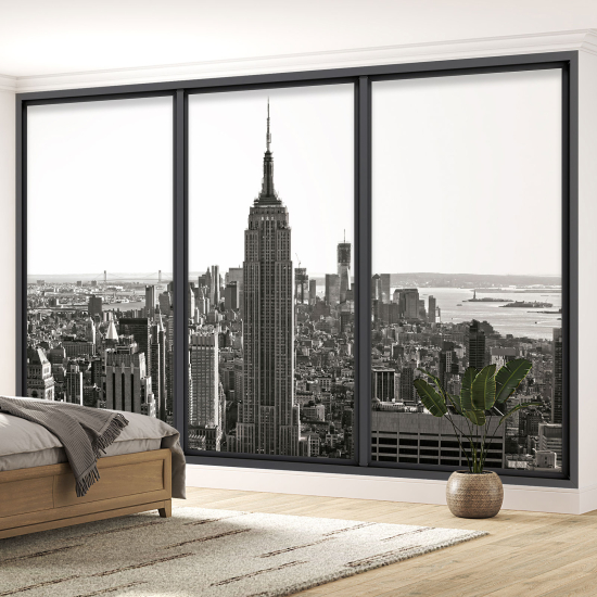 Carta da parati panoramica - Illusione ottica - New York