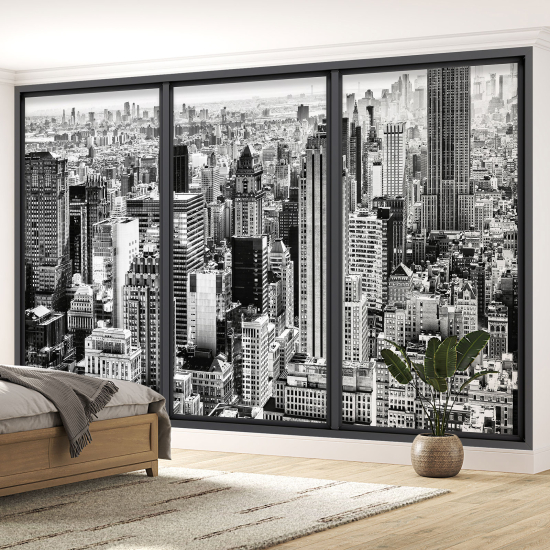 Carta da parati panoramica - Illusione ottica - New York