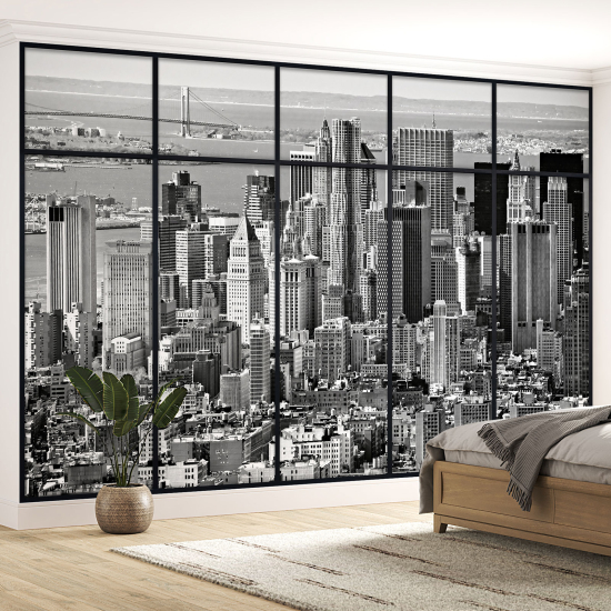Carta da parati panoramica - Illusione ottica - New York