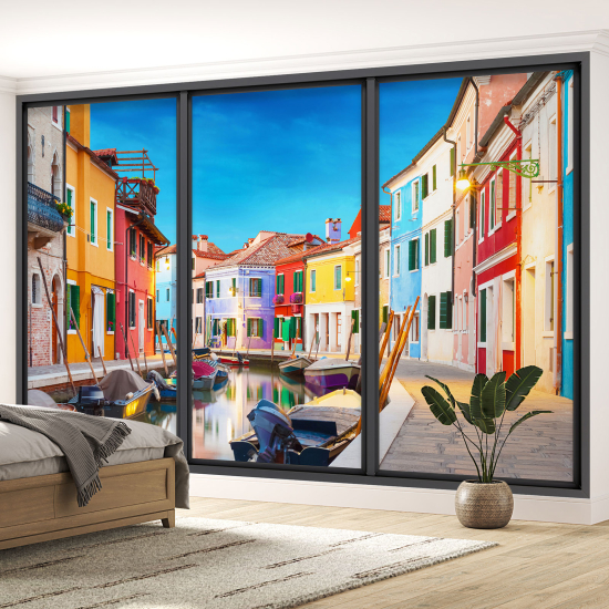 Carta da parati panoramica - Illusione ottica - Venezia