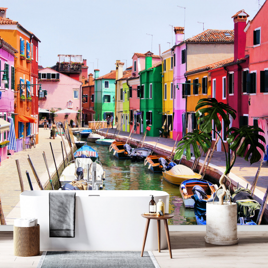Carta da parati panoramica - Isola di Burano