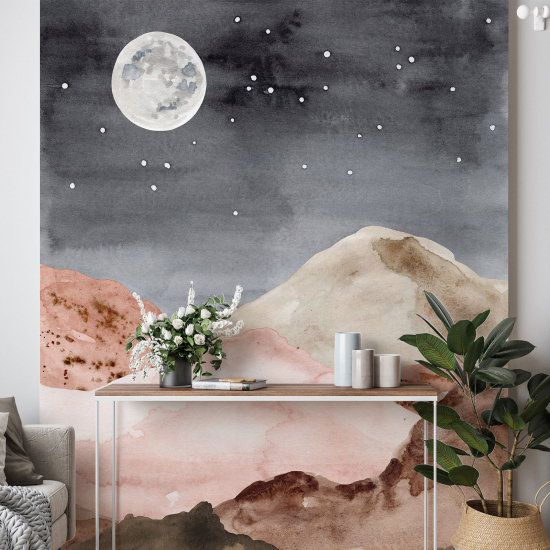 Carta da parati panoramica - La notte Boho