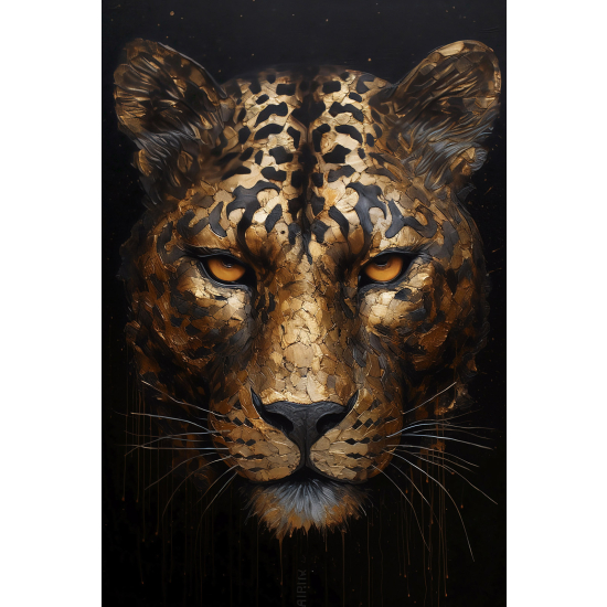 Carta da parati panoramica - Leopardo