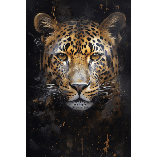 Carta da parati panoramica - Leopardo