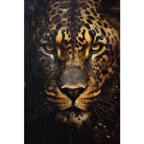 Carta da parati panoramica - Leopardo