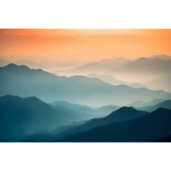 Carta da parati panoramica - Montagne