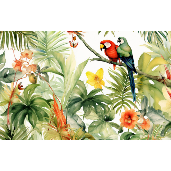 Carta da parati panoramica - Motivo Tropical