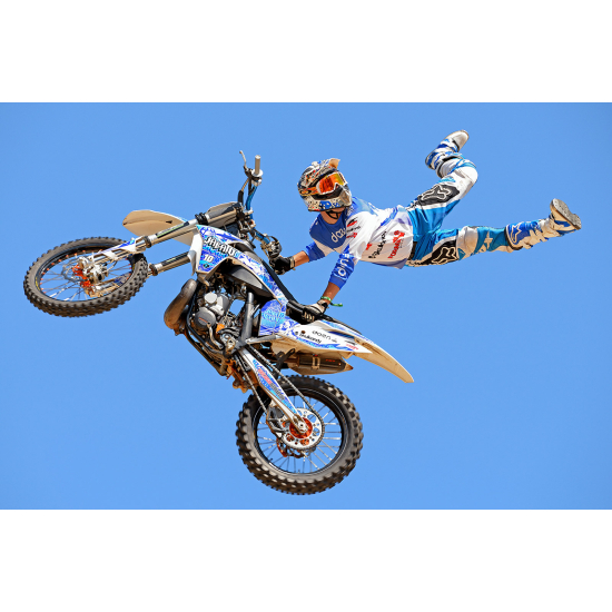Carta da parati panoramica Motocross