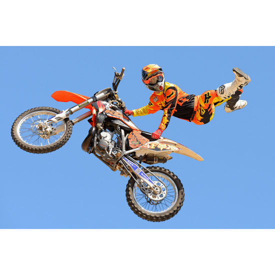 Carta da parati panoramica Motocross