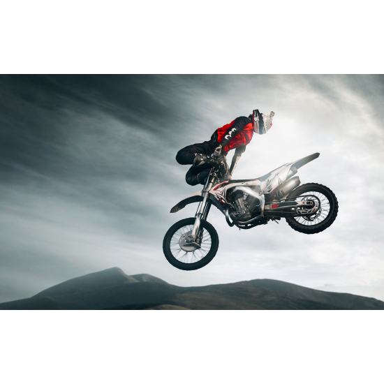Carta da parati panoramica Motocross