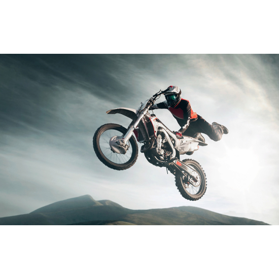 Carta da parati panoramica Motocross