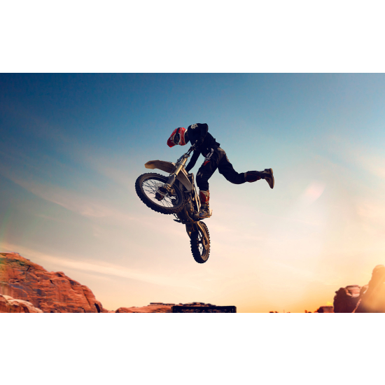 Carta da parati panoramica Motocross